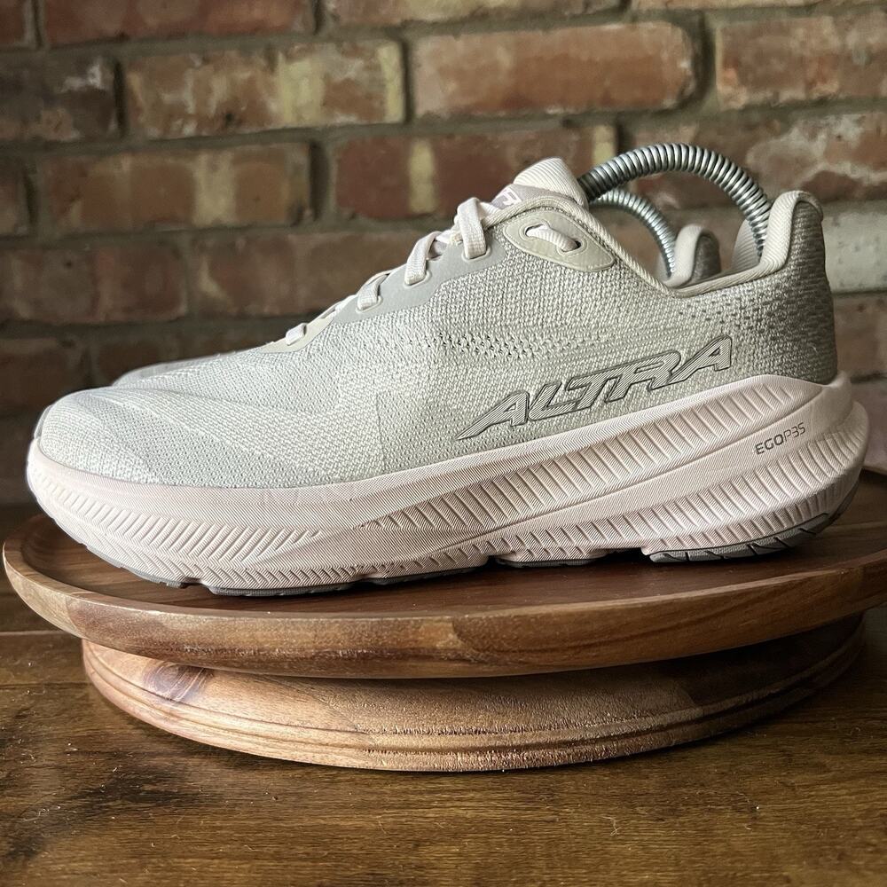 Altra Experience Flow 3 Womens 8.5 Beige Pink Athletic Running Shoes Sneakers